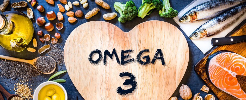 enjoy the health benefits of Omega-3 with nuts and fishes like salmon